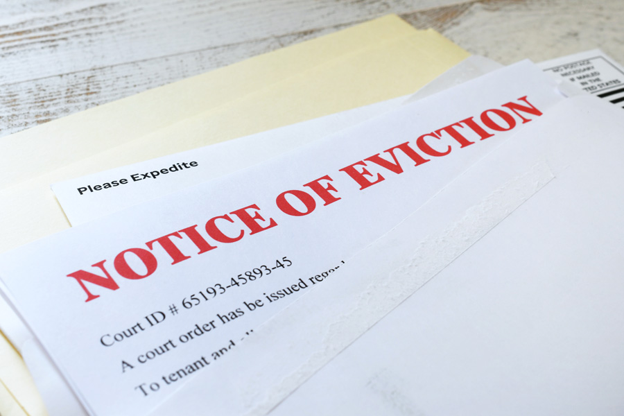 eviction notice qualification issue 1