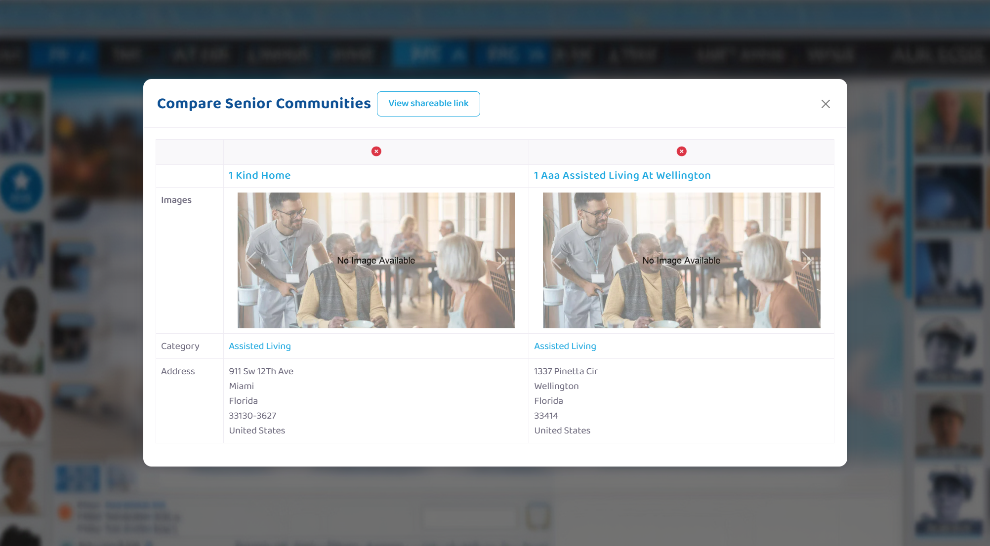 compare listings step 6