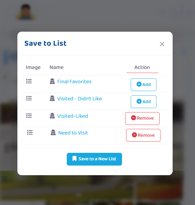 save to list