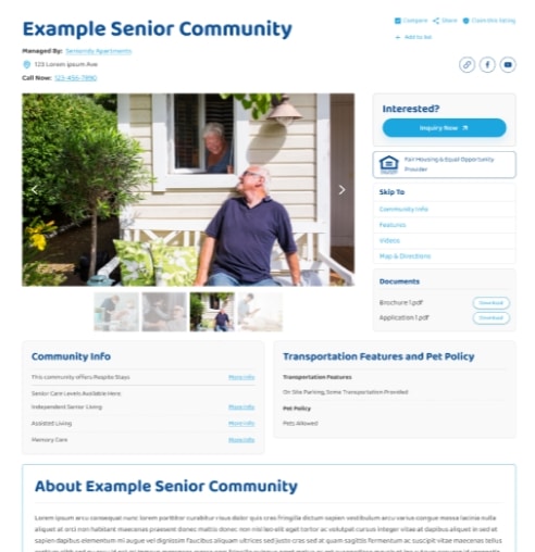 senior woman talking with caregiver 2